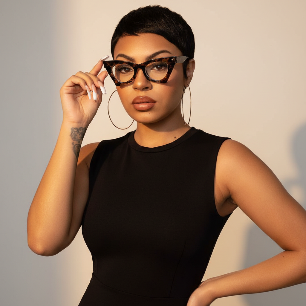 Evelyn Cat Eye - Lifestyle