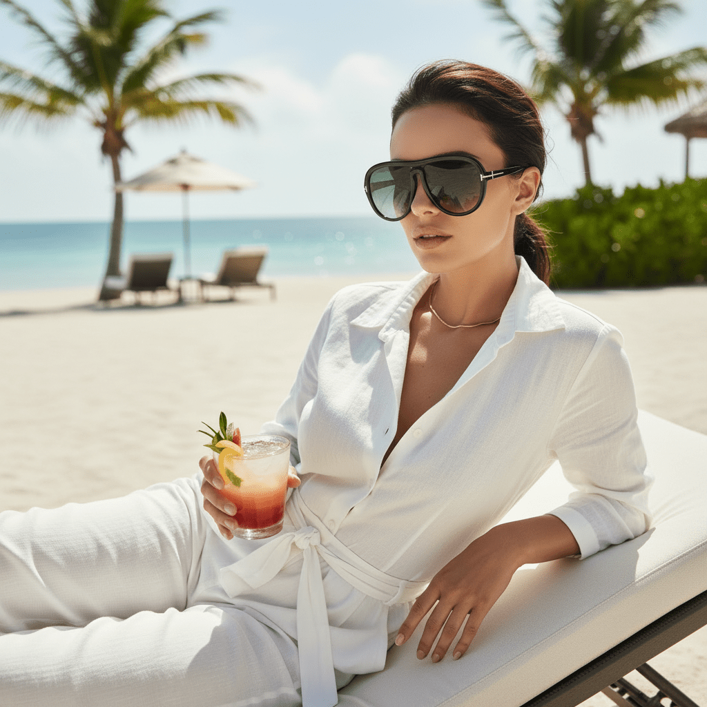 Sophia Sunglasses - UV400 Gradient Lens - Tha Shade Sunglasses