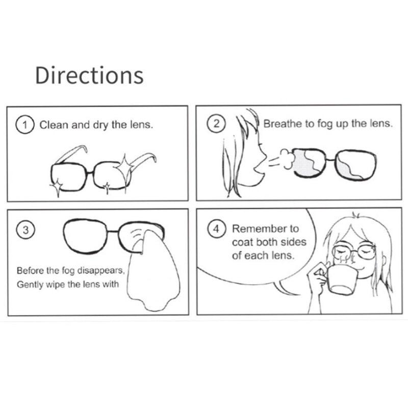 50Pcs Cleaning Wipes for Glasses - Tha Shade
