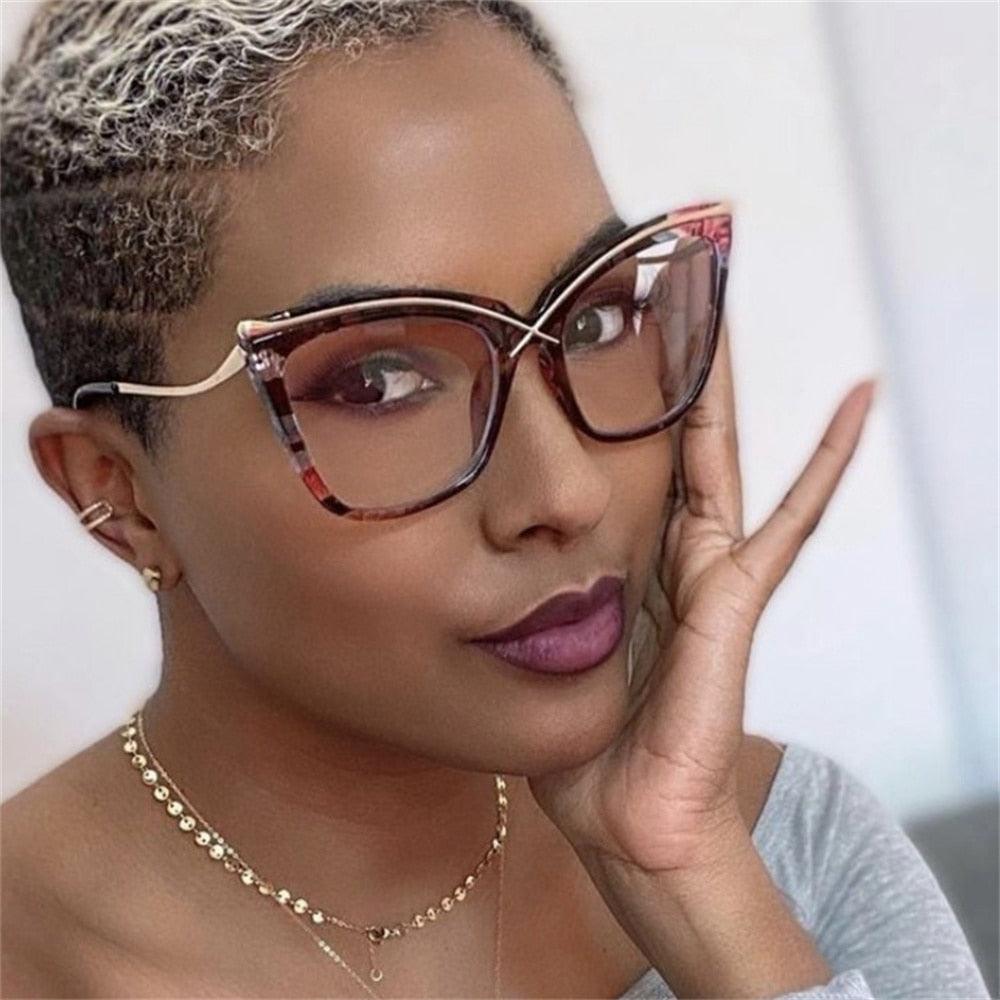 Agnieszka Eyeglasses - Tha Shade Cat Eye Eyeglasses