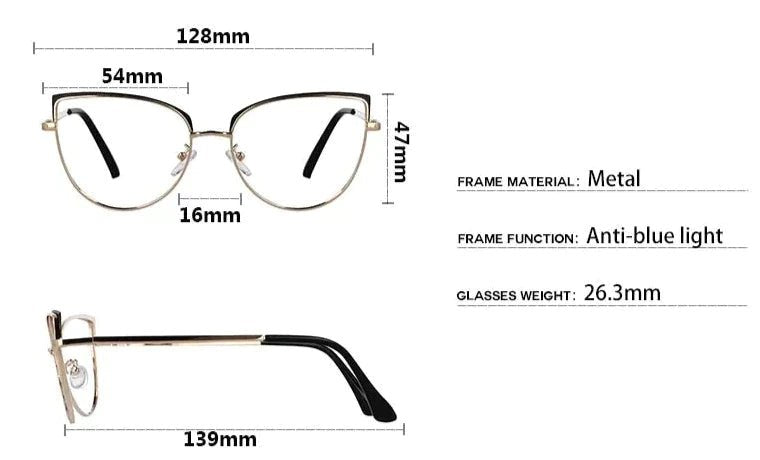 Anna Eyeglasses - Tha Shade Eyeglasses