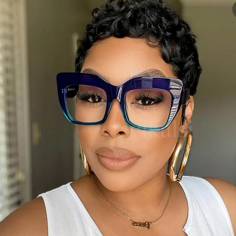 Chloe Square Eyeglasses - Tha Shade Eyeglasses