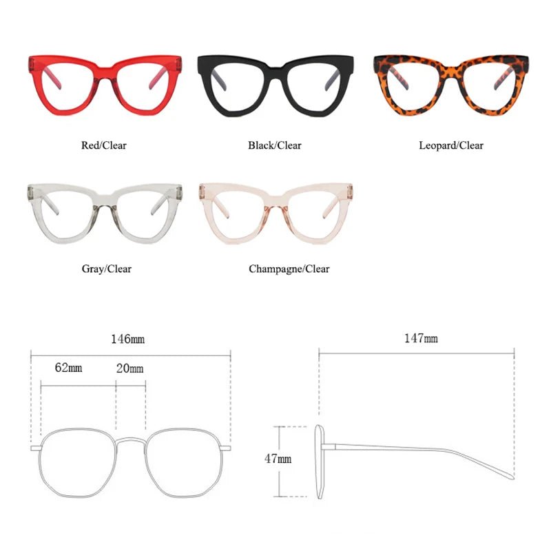 Eliana Cat Eyeglasses - Tha Shade Eyeglasses