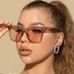 Ewelina Sunglasses - Tha Shade Square Sunglasses