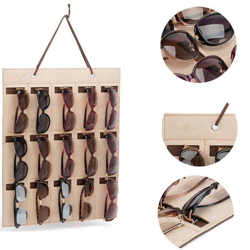 Eyeglass / Sunglasses Storage Organizer Holder - Tha Shade