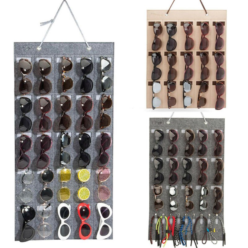 Eyeglass / Sunglasses Storage Organizer Holder - Tha Shade