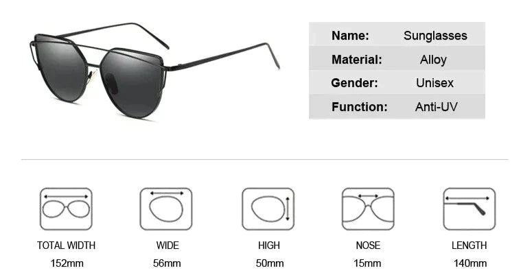 KEKE Cat Eye Sunglasses - Tha Shade