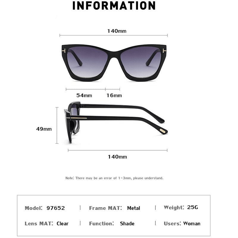 Lina Sunglasses - Tha Shade Cat Eye Sunglasses