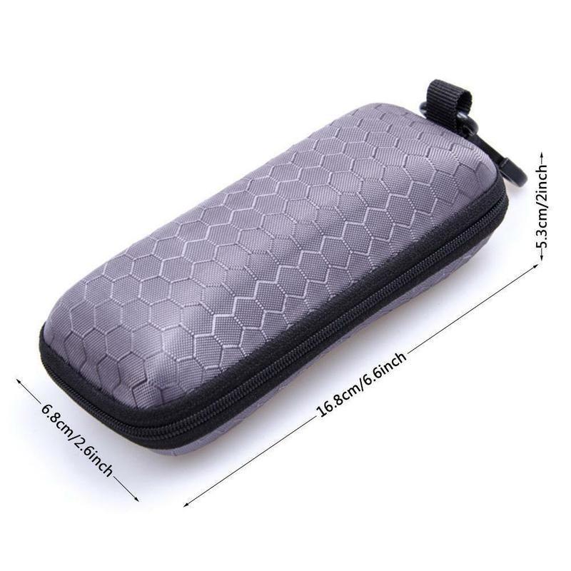 Renata Glasses Storage Box Zipper Hard - Tha Shade
