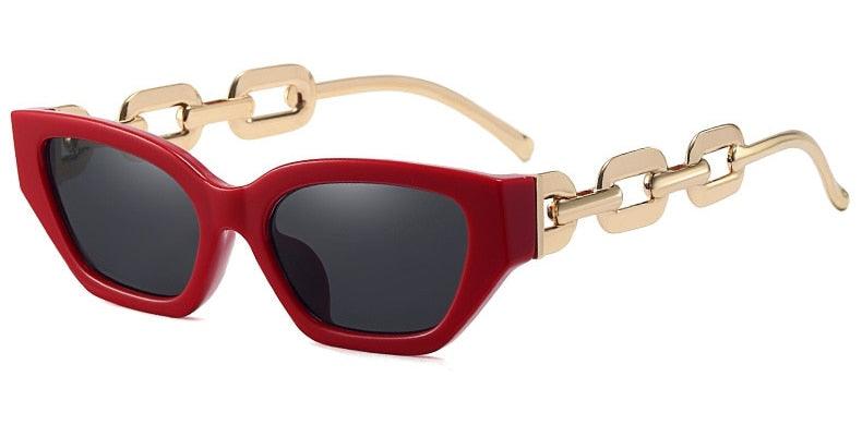 Riley Metal Chain Sunglasses - Tha Shade