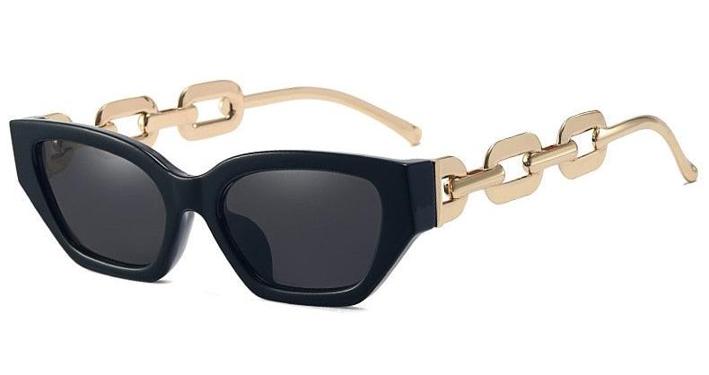Riley Metal Chain Sunglasses - Tha Shade