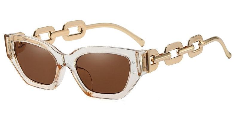 Riley Metal Chain Sunglasses - Tha Shade