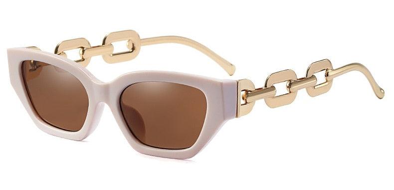 Riley Metal Chain Sunglasses - Tha Shade