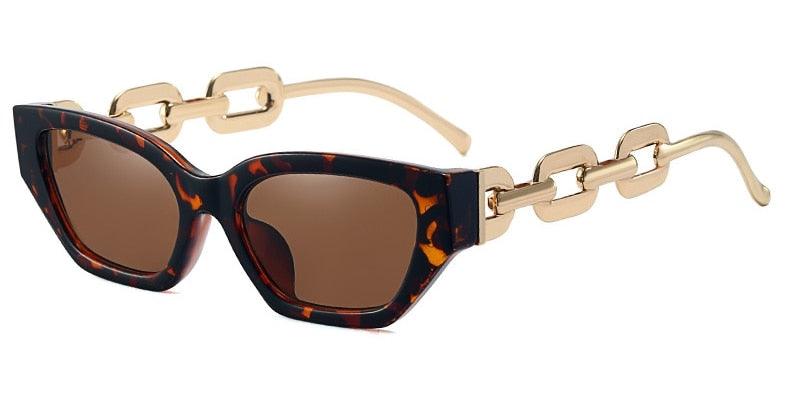 Riley Metal Chain Sunglasses - Tha Shade