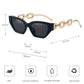 Riley Metal Chain Sunglasses - Tha Shade