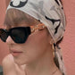 Riley Metal Chain Sunglasses - Tha Shade