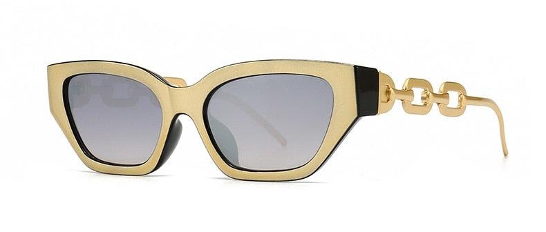 Riley Metal Chain Sunglasses - Tha Shade
