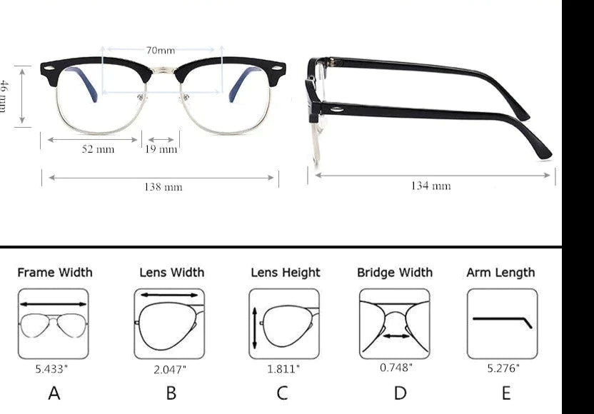 Rose Eyeglasses - Tha Shade 0