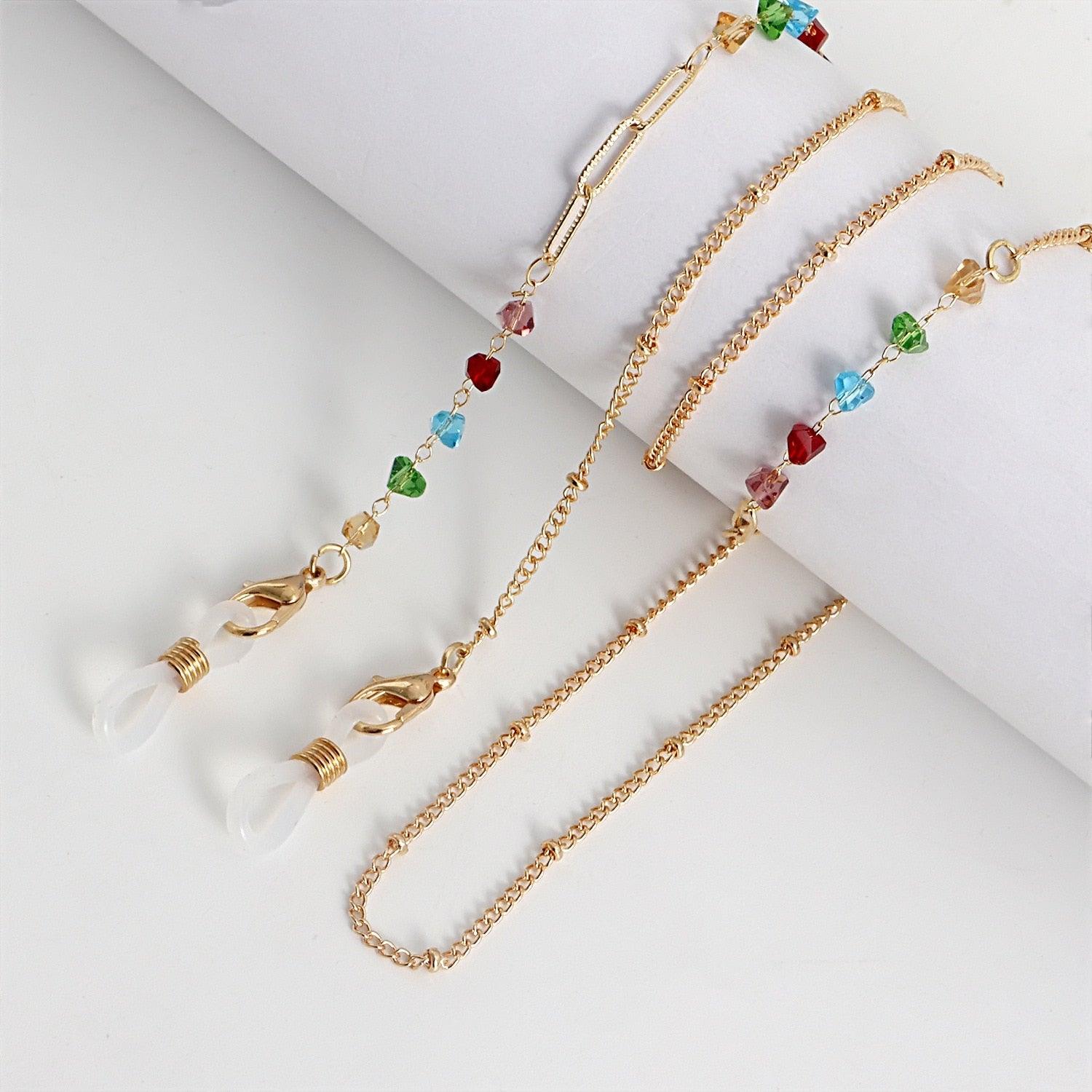 Sotiria Pearl Glasses Chain - Tha Shade