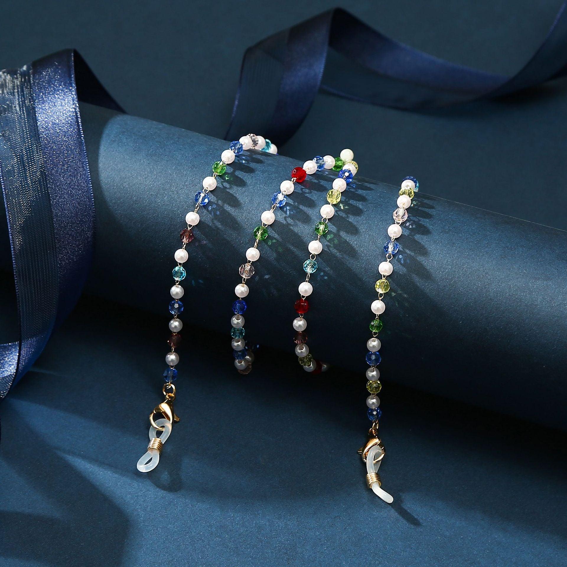 Sotiria Pearl Glasses Chain - Tha Shade