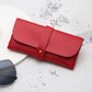 Women Faux Leather Soft Eyeglasses Bag - Tha Shade