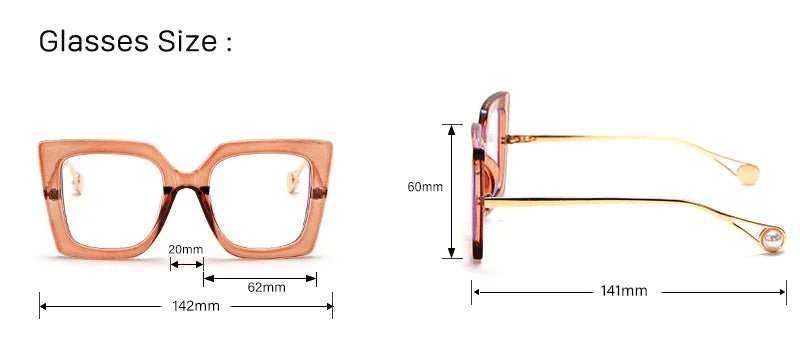 Zoey Eyeglasses - Tha Shade Eyeglasses