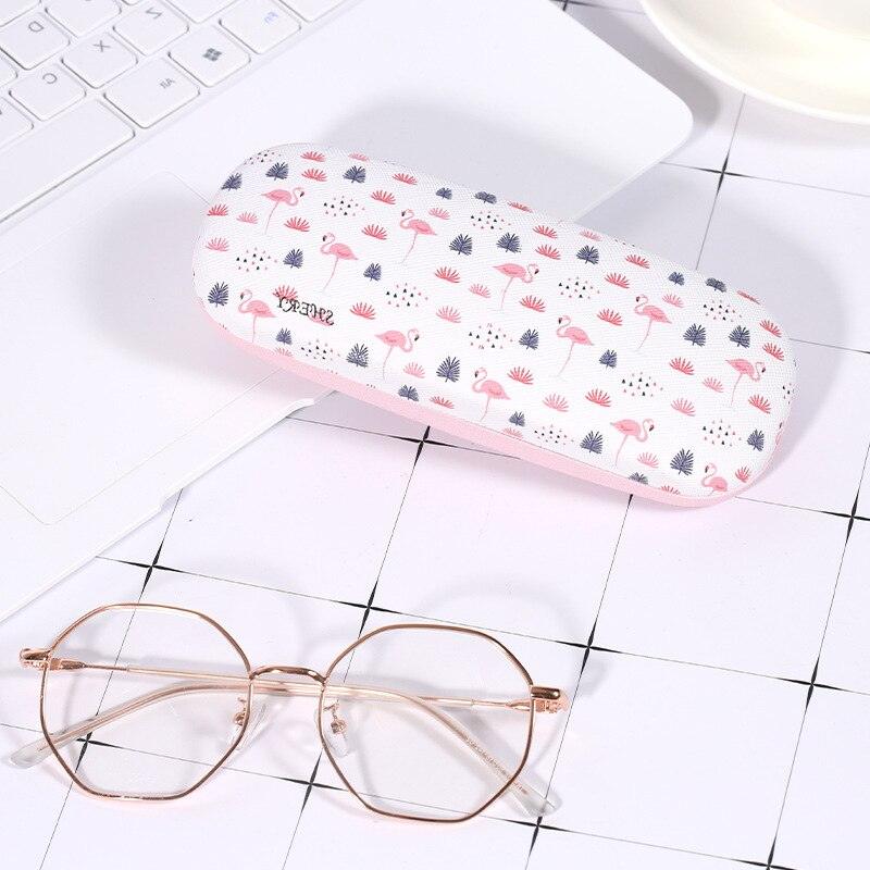 Zora Portable Glasses Case Printed Leather - Tha Shade