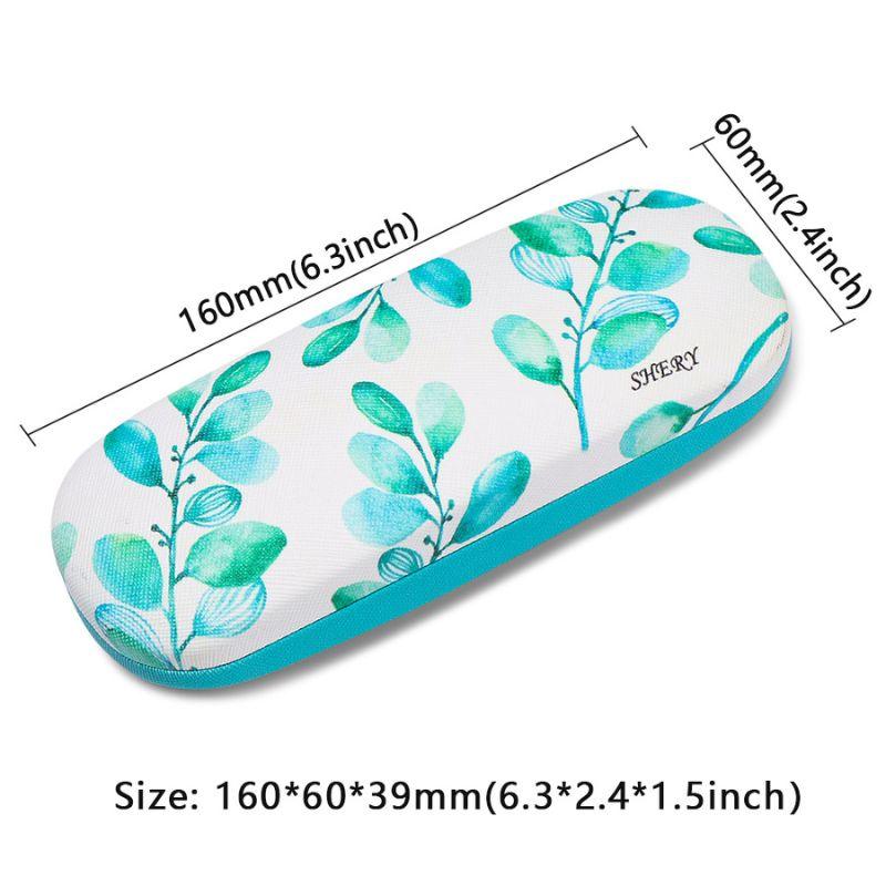 Zora Portable Glasses Case Printed Leather - Tha Shade