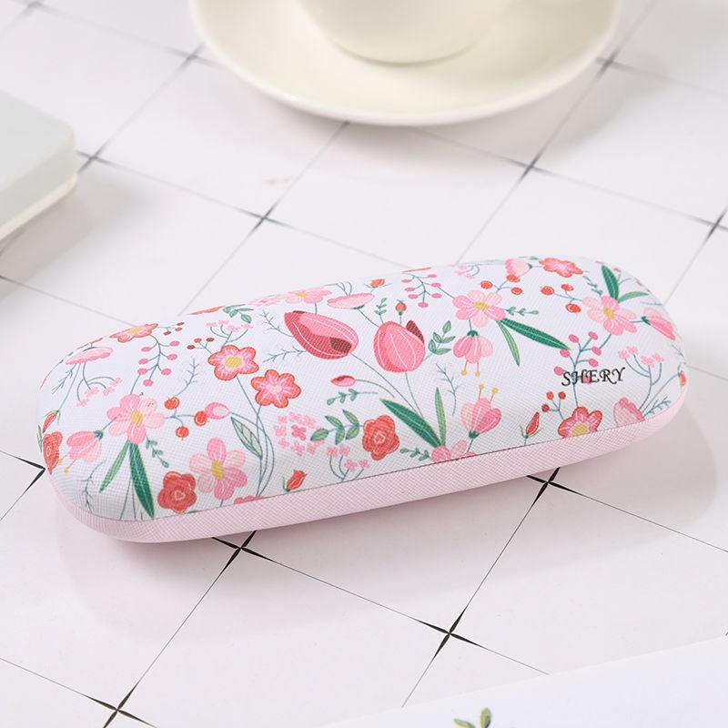 Zora Portable Glasses Case Printed Leather - Tha Shade